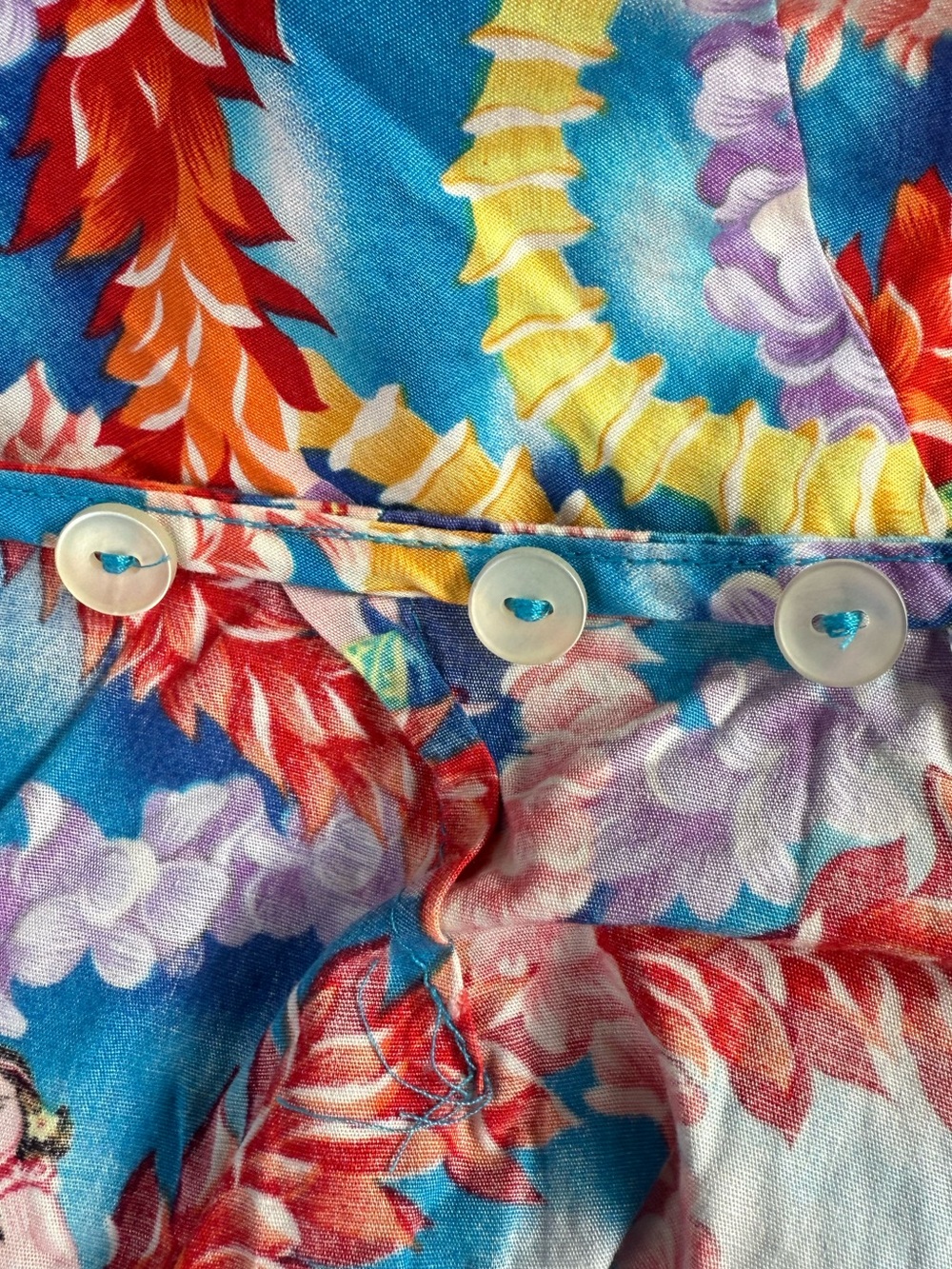 🌴Hawaiian Tropical Sarong Wrap Skirt🌴 - Picture 5 of 6